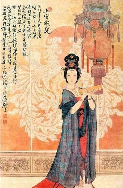 上官婉儿画像(资料图 图源网络)